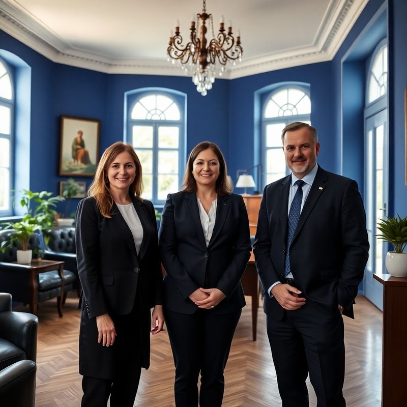 Tím Atelier Varga v priestoroch trenčínskej kancelárie