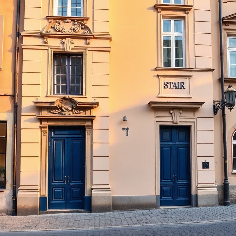 Fasáda historickej budovy v centre Trenčína
